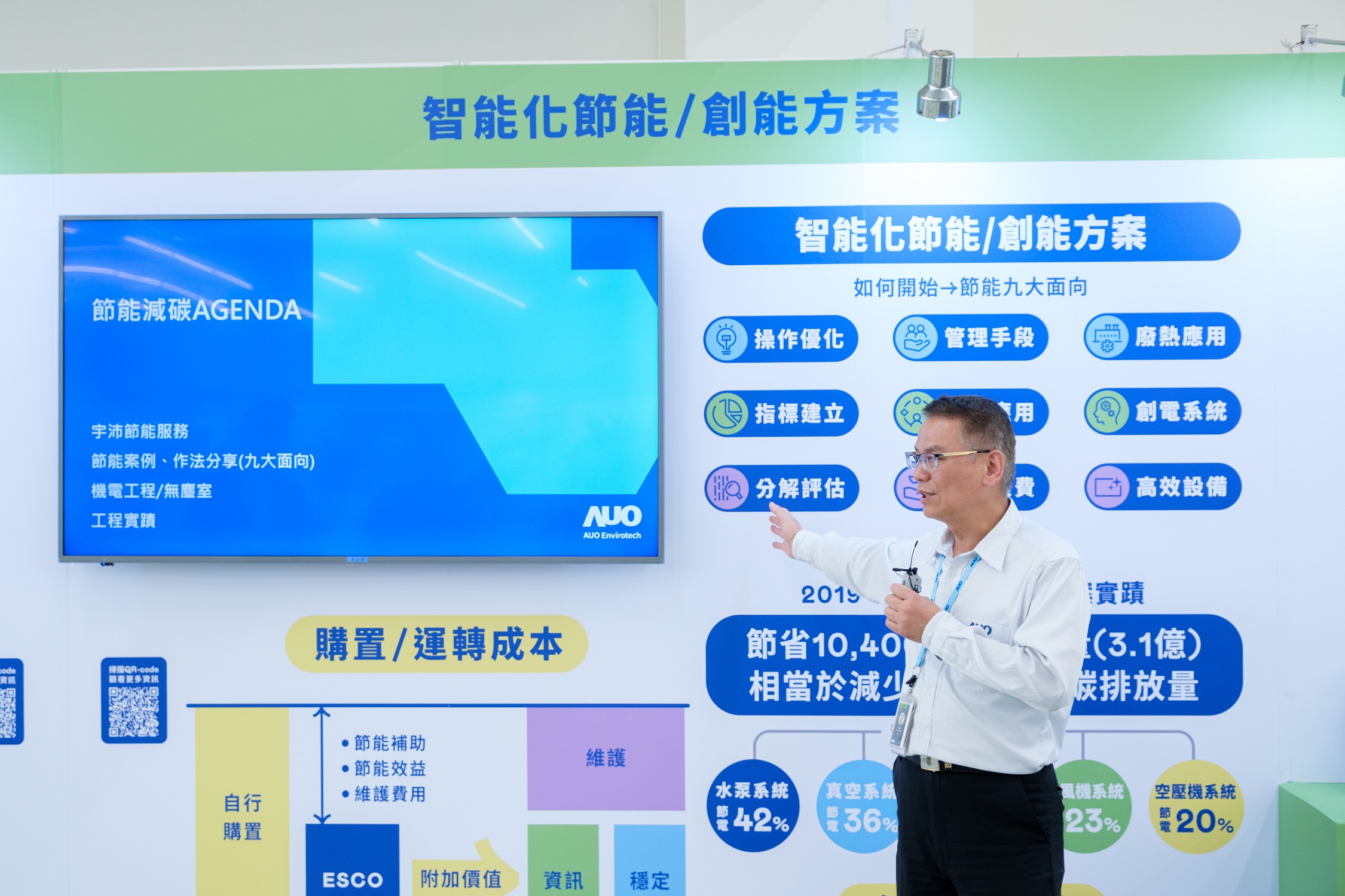 leyu体育官网宇沛作为”深度节能服务”的解决方案提供者，串接碳管理与节能管理系统，为客户提供多元且灵活的节能措施，自2019年起累积10,400万度节电实绩。